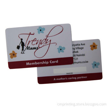 Stuff Card, PVC Card with Chip, Full Color Printing